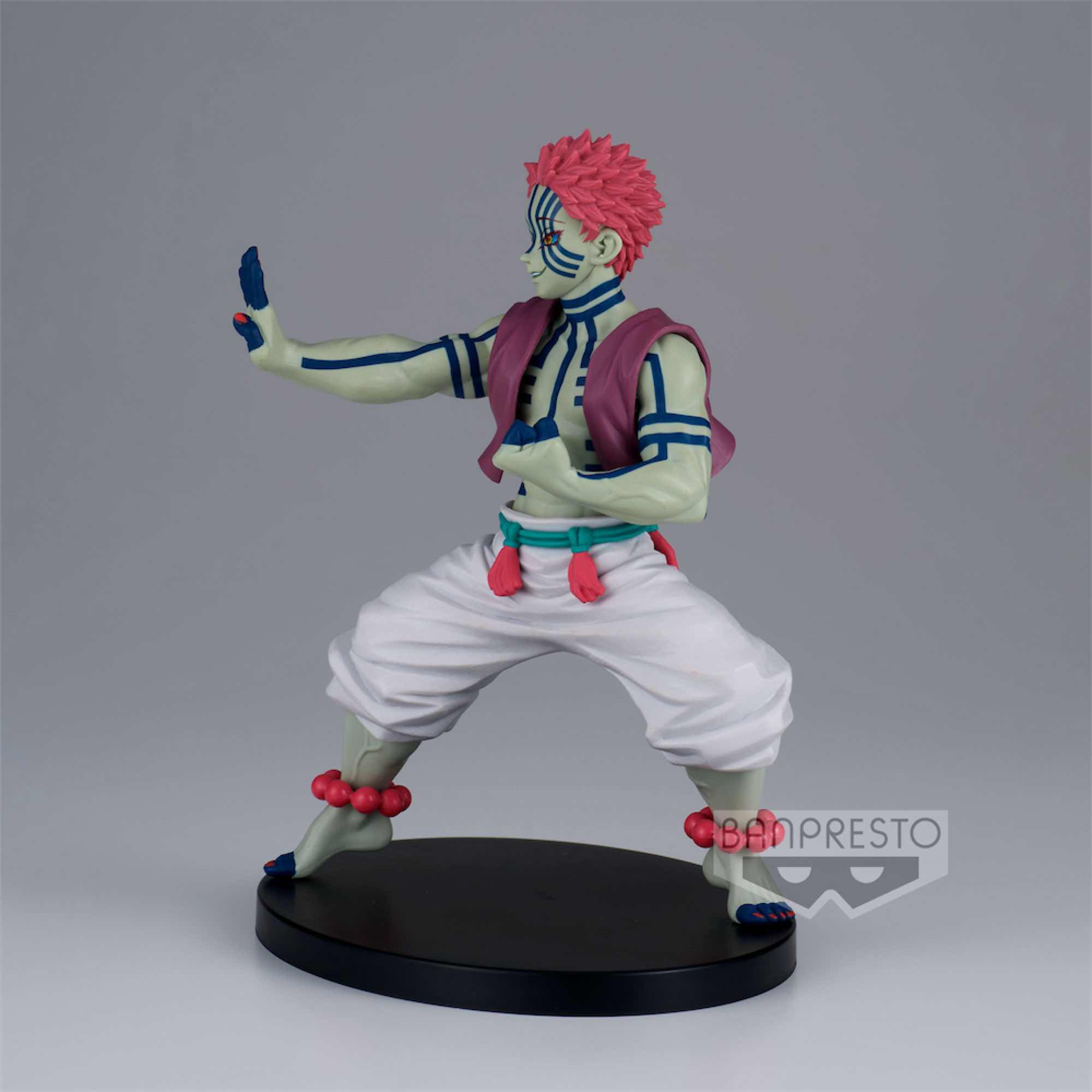 Figura Banpresto Kimetsu No Yaiba Vibration Stars Akaza B - Imagen 3