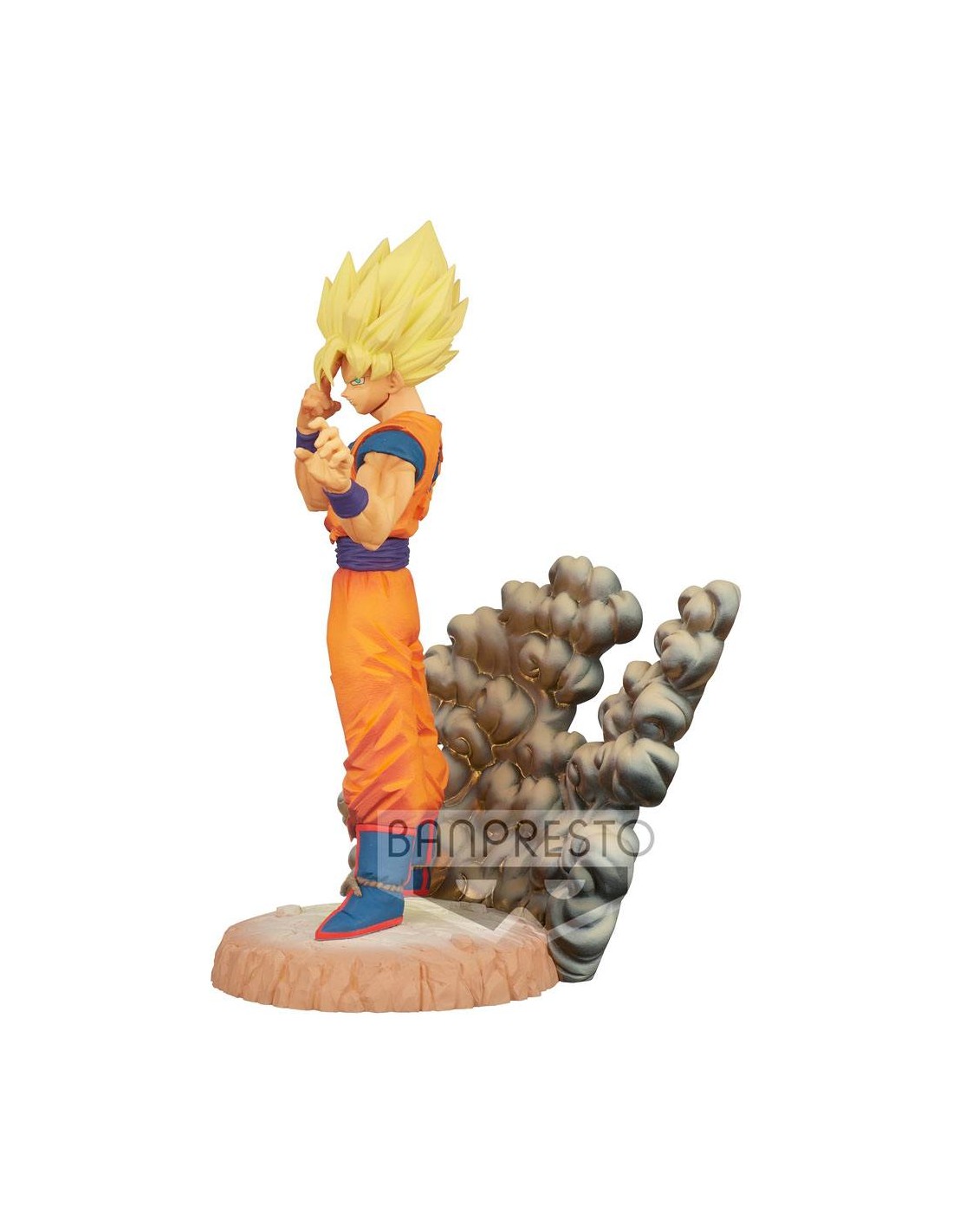 Figura Banpresto Dragon Ball Z History Box Vol.2 SS Son Goku - Imagen 2