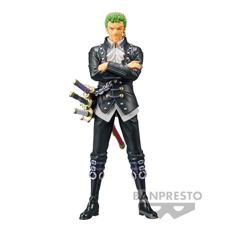 Figura Banpresto One Piece The Grandline Men Vol.3 Roronoa Zoro - Imagen 2