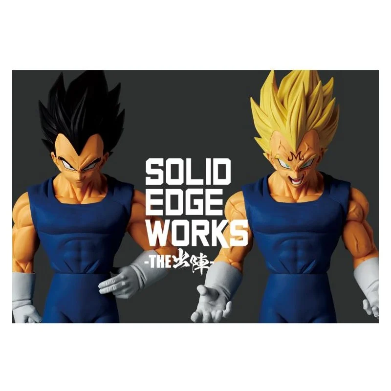 Figura Banpresto Dragon Ball Solid Edge Works Vol10 Majin Vegeta - Imagen 7