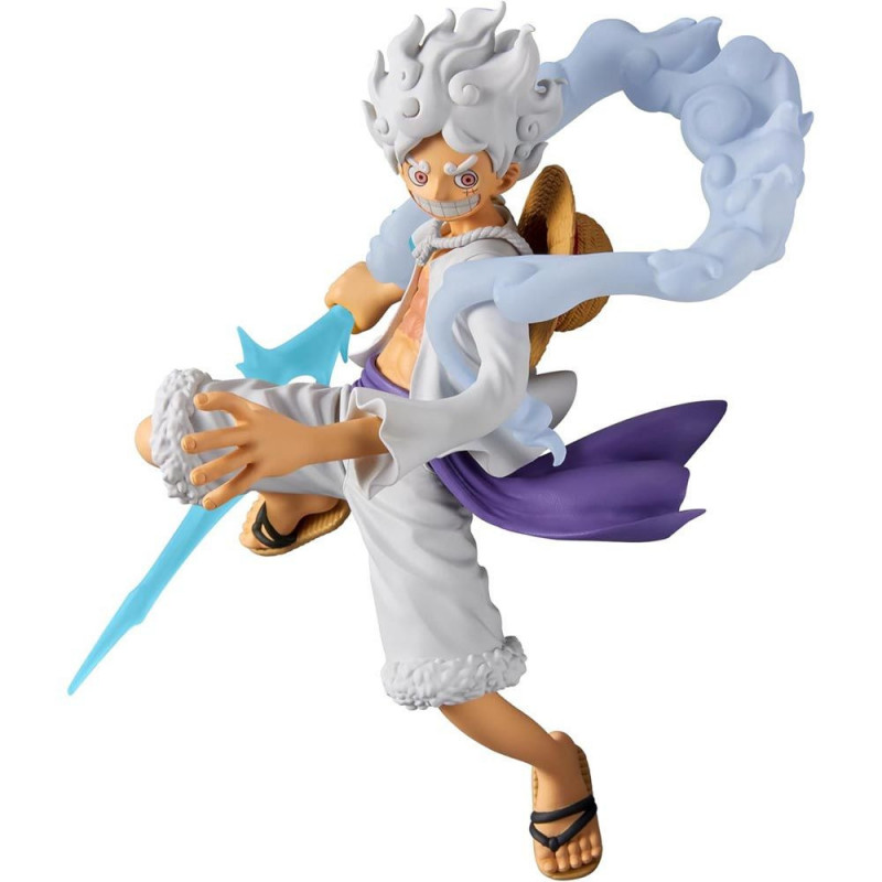 Figura Banpresto One Piece Grandline DXF Monkey D. Luffy Gear 5 - Imagen 3