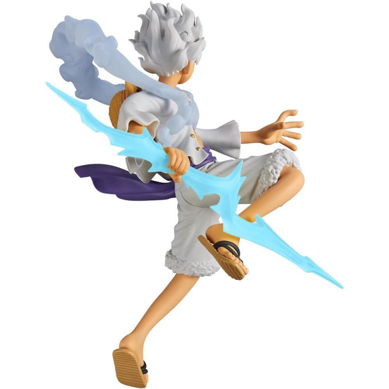 Figura Banpresto One Piece Grandline DXF Monkey D. Luffy Gear 5 - Imagen 4