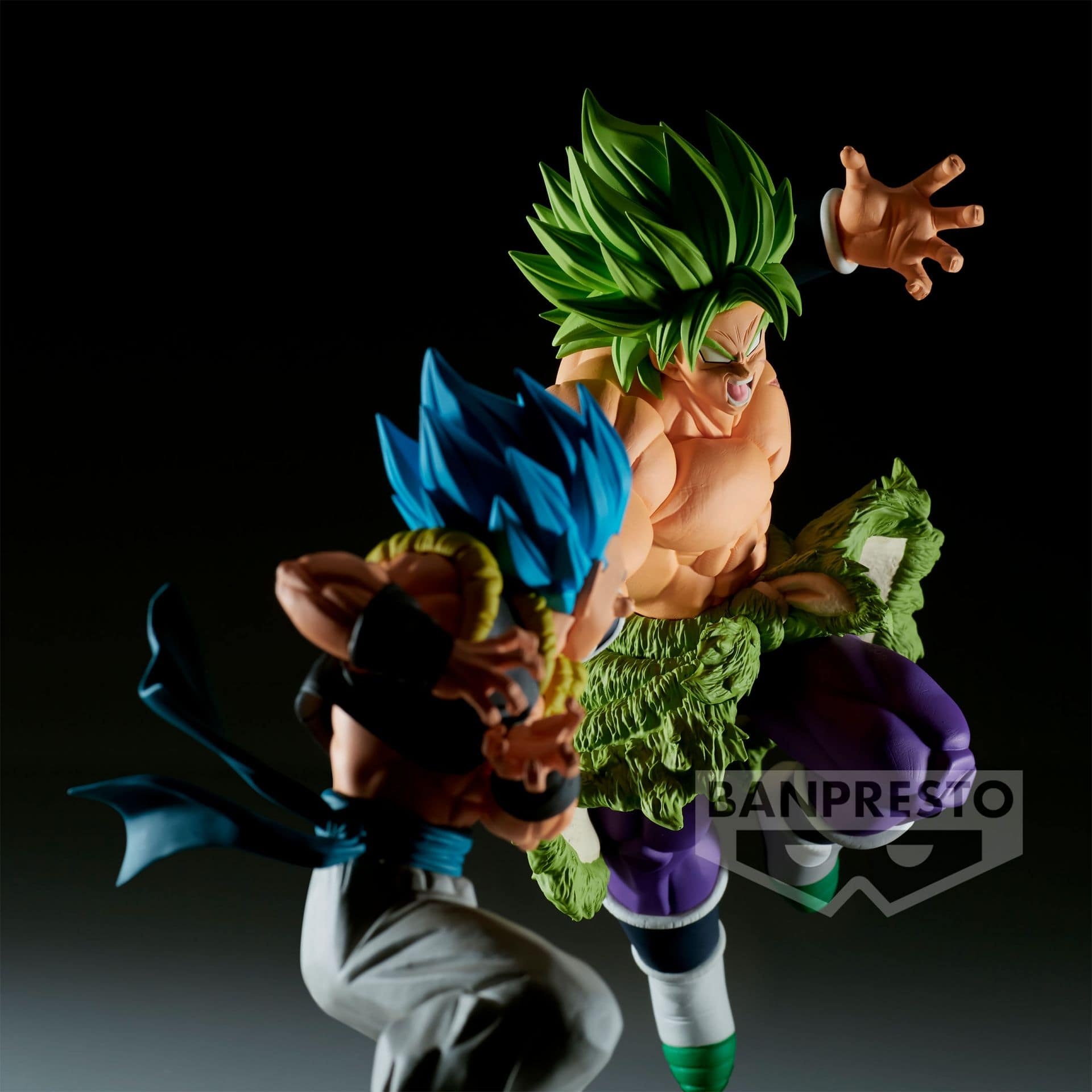 Figura Banpresto Dragon Ball Match Makers SSGSS Gogeta (Vs Broly) - Imagen 6
