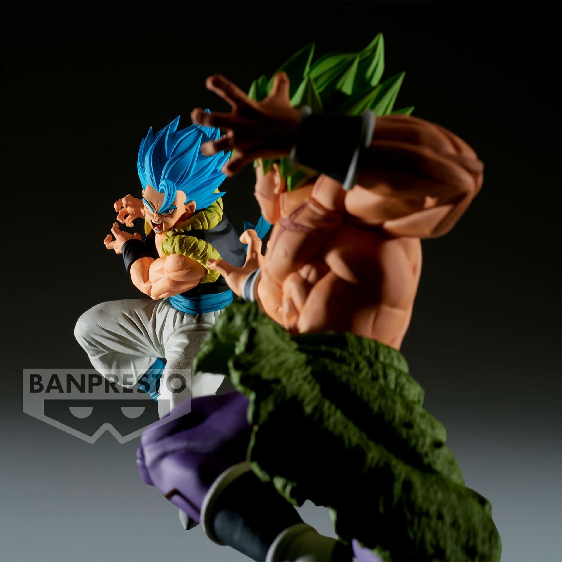 Figura Banpresto Dragon Ball Match Makers SSGSS Gogeta (Vs Broly) - Imagen 7