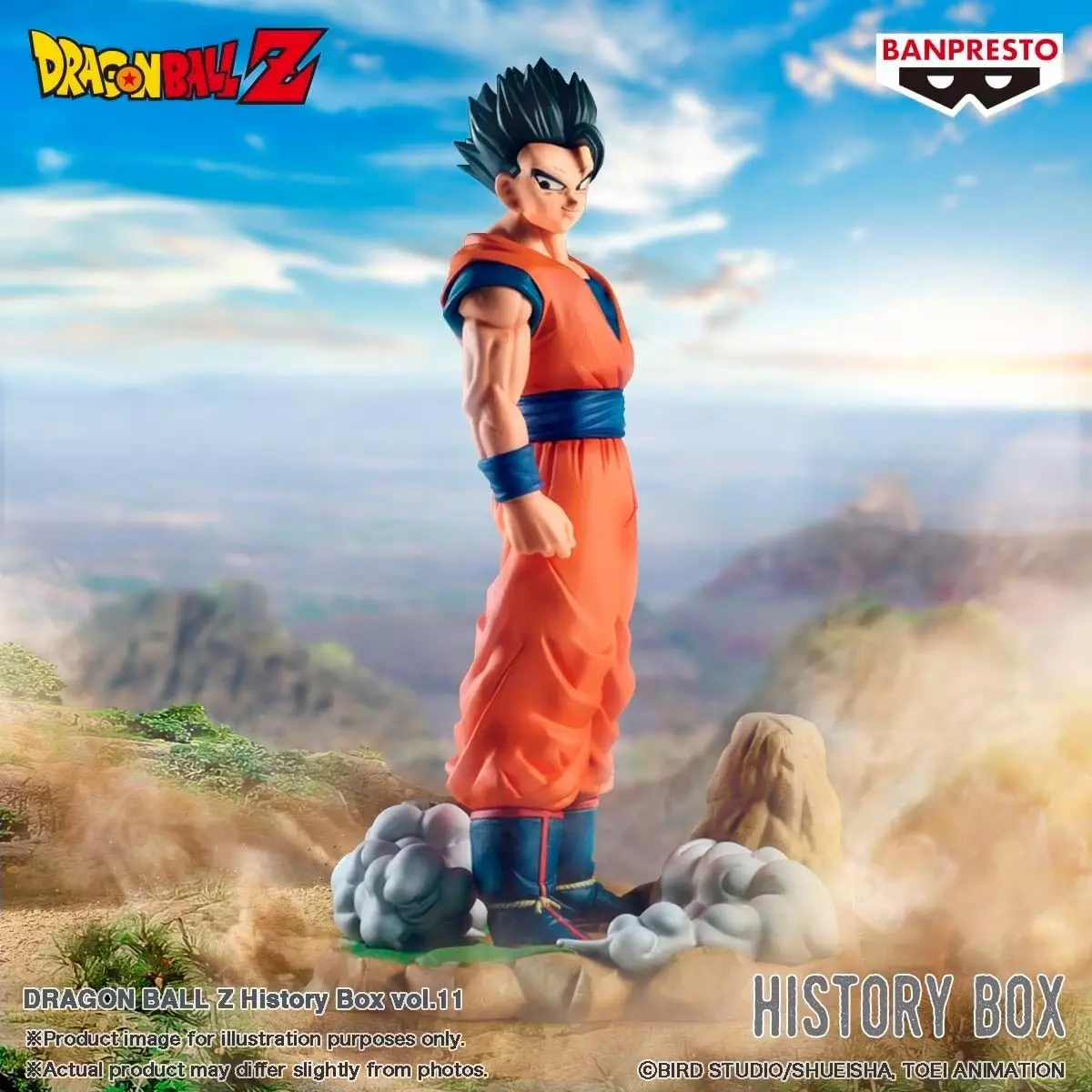 Figura Banpresto Dragon Ball Z History Box Vol.11 Ultimate Gohan - Imagen 2